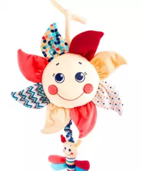 Музыкальный мобиль Happy Snail Подсолнух