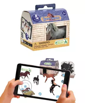 Набор Collecta мини-дом для лошадей