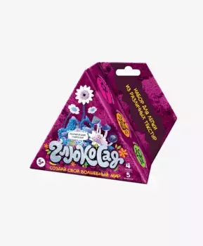 Набор для лепки Глюкосад малый розовый