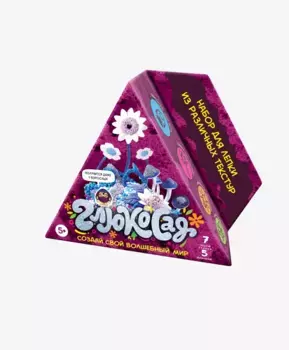 Набор для лепки Глюкосад средний розовый