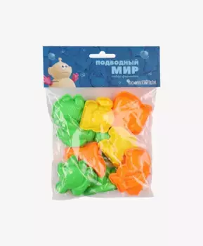 Набор формочек Космический песок Подводный мир