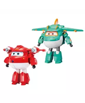 Набор из 2х трансформеров Джетт и Тино Супер Крылья