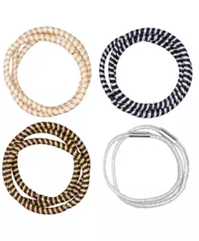 Набор резинок для волос, 11 шт. Button Blue (Без размера)