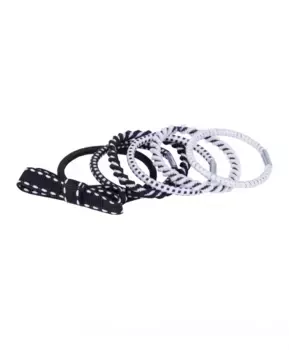 Набор резинок для волос, 6 шт. Button Blue (Без размера)