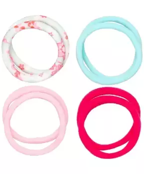 Набор резинок для волос, 8 шт. Button Blue (Без размера)