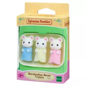 Набор Sylvanian Families "Тройняшки Зефирные мышата"
