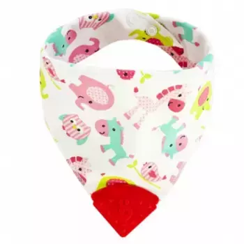 Наша игрушка Нагрудник с прорезывателем