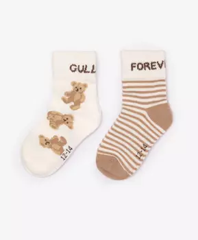 Носки с декором мультицвет для мальчика Gulliver