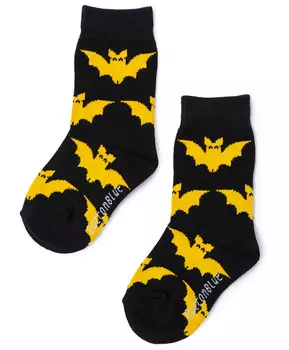 Носки с рисунком черные Button Blue (20-22)