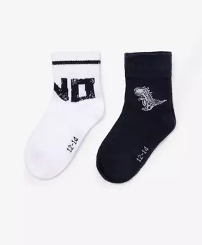 Носки высокие с принтом мультицвет для мальчика Gulliver (12-14)