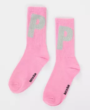 Носки высокие розовые для девочки Button Blue (20-22)