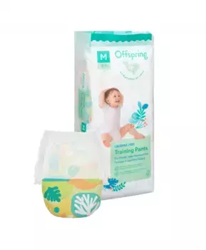 Offspring трусики-подгузники, M 6-11 кг. 42 шт. расцветка Лес