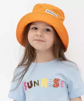 Оранжевая панама Button Blue (52)