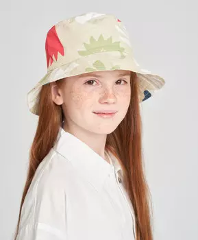 Панама для девочки с принтом мультицвет Button Blue