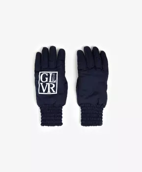 Перчатки плащевые утепленные синие Gulliver