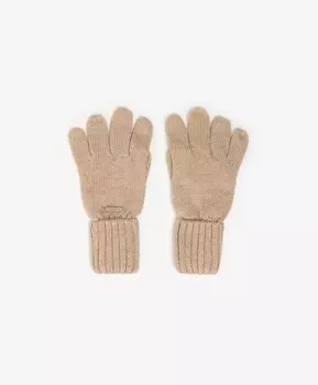 Перчатки вязаные бежевые Gulliver