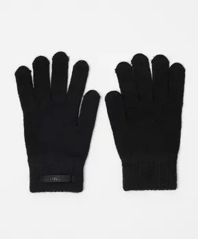 Перчатки вязаные для женщины черные Jumkey (7)
