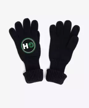 Перчатки вязаные с резиновым принтом Gulliver (12)