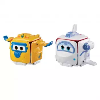 Робот трансформер Перевертыш Донни и Астра Супер Крылья