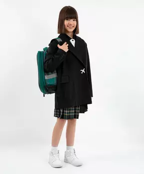 Пиджак из плотного джерси синий Gulliver (164)