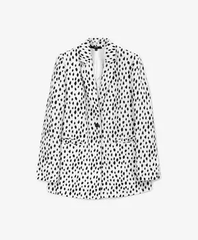 Пиджак прямой свободной формы с принтом GLVR (XL)