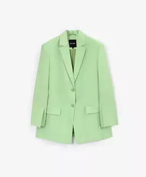 Пиджак с двумя шлицами салатовый GLVR (XL)