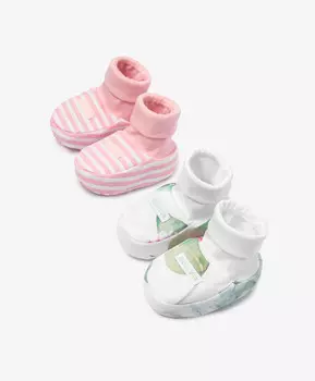 Пинетки набор из 2х пар мультицвет для девочек Gulliver