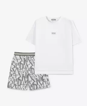 Пижама для мальчика трикотажная мультицвет Gulliver