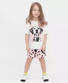 Пижама розовая Button Blue (128-134)