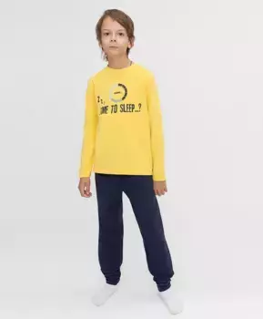 Пижама с брюками Button Blue (128-134)