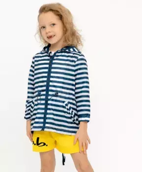 Плащ с капюшоном Button Blue (122)