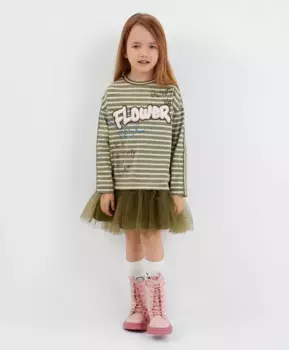 Платье с вышивкой Gulliver (116)