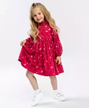 Платье темно-розовое Button Blue (110)