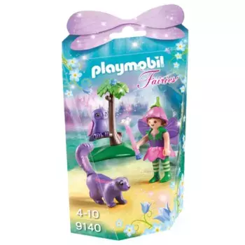Playmobil Конструктор Девочка-фея с животными друзьями