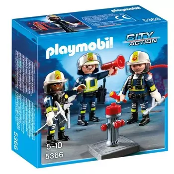 Playmobil Конструктор Команда пожарников