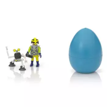 Playmobil Конструктор Космический агент с роботом