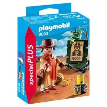 Playmobil Конструктор Ковбой с постером Разыскивается