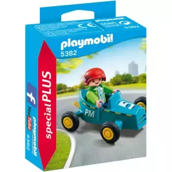 Playmobil Конструктор Мальчик с картом