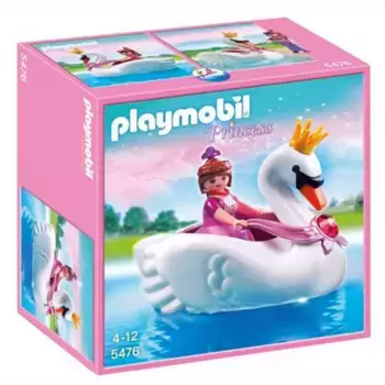 Playmobil Конструктор Принцесса на лодке-лебеде