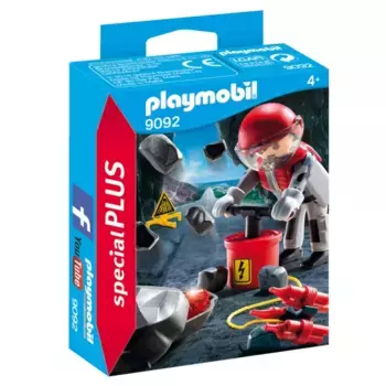Playmobil Конструктор Рок-бластер со щебнем