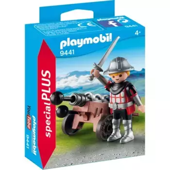 Playmobil Конструктор Рыцарь с пушкой