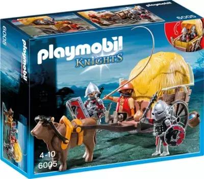 Playmobil Конструктор Рыцари Сокола с камуфляжной повозкой