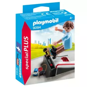 Playmobil Конструктор Скейтбордист с пандусом