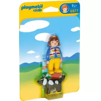 Playmobil Конструктор Женщина с собакой