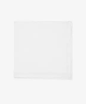 Плед вязаный унисекс белый Gulliver