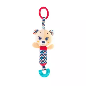 Игрушка подвеска колокольчик для новорожденного Мишка Берни