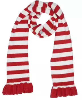 Полосатый вязаный шарф Gulliver (Без размера)