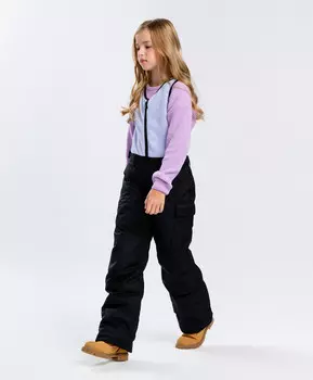 Полукомбинезон с флисовым верхом черный Button Blue (98)