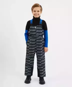 Полукомбинезон зимний черный Gulliver (122)