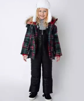 Полукомбинезон зимний черный Gulliver (98)